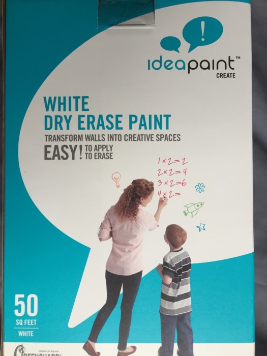 ホワイトボード塗料　IdeaPaint（アイデアペイント）